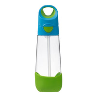b.box - Bouteille Tritan - 600ml - Brise Océane-Forme triangulaire unique, facile à saisir pour les enfants