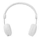 Basic Tech Écouteurs pliables sur l'oreille Bluetooth, pour enfants - Blanc-Commande de volume sûre, avec régulateurs de volume intégrés