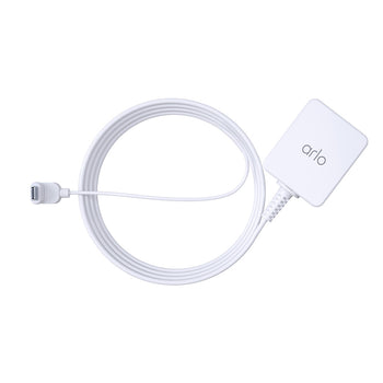 Câble De Recharge Magnétique Arlo 2,4 M - Compatible Arlo Pro 3/4/5, Ultra 2, Floodlight, Go 2 - Accessoire Officiel VMA5000C