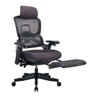 TygerClaw - Chaise de Bureau Ergonomique Dossier Haut avec Appui-Tête-La chaise est entièrement fabriquée en maille noire de soutien pour vous garder au frais et à l'aise toute la journée