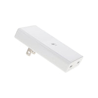 LBT - Chargeur mural Ultra Fast mini 65 W à double port USB-C GaN Slim PD - Blanc-Fin et portable, facile à transporter