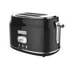 Westinghouse - Grille-pain 2 tranches - noir-Contrôle de brunissage variable : choisissez le niveau de croustillant parfait pour votre pain, bagels, gaufres, et plus