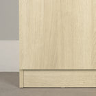 South Shore - Essence - Armoire de rangement 2 portes - Chêne blanchi-Fabriqué au: Canada