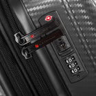 Air Canada - Tokyo Valise Rigide Pivotante de 24 po - Noir-Serrure TSA intégrée à 3 chiffres