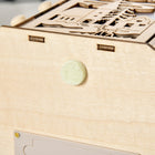 HOMCOM - Calendrier de l'Avent de Noël - Table Lumineuse Décoration de Noël-Assemblage requis