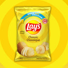Lay's - Croustilles Classique - 60g - Paquet de 32-Faites de pommes de terre canadiennes