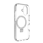 Dbramante1928 - Iceland Ultra D3O Kickstand MagSafe pour iPhone 16 - Transparent-Les aimants parfaitement alignés rendent le chargement sans fil plus rapide et plus facile que jamais