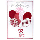 Mill Brook - Cartes De Souhaits De La Saint-Valentin Studio 5-3/8 po x 7-3/4 po / Enveloppes - Paquet de 18 - Voeux chaleureux - Ballons-Cartes de souhaits qualité boutique