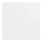 Modway - Zinque 24 po Carré Table à manger, Or Blanc-Revêtement blanc