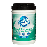 Certainty - TouchPoint lingettes pour écran tactile - 200 lingettes-Utilisation sur : téléphones portables - tablettes - moniteurs - écrans de points de vente - kiosques publics