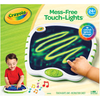 Crayola - Mes premières lampes tactiles sans gâchis-Votre tout-petit s'amusera pendant des heures à gribouiller à chaque fois qu'il jouera avec ce jouet lumineux colouré