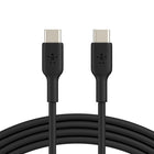 Belkin - Câble USB-C vers USB-C - 1 m - Noir -GRANDE COMPATIBILITÉ : Le câble Belkin BoostCharge est compatible avec les appareils Apple iPhone 15 Series, Samsung 23 et 22, Google Pixel 7 et 6 et autres appareils compatibles USB-C.