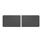 WeatherTech - Tapis d'extrémité anti-fatigue ComfortMat Connect - Pierre - Noir - Paquet de 2-Chaque pièce d’extrémité a une longueur de 3 pi. Assemblez-en deux pour obtenir un ComfortMat Connect de 6 pi!