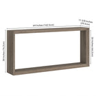 Hudson&Canal - Console Osmond 64" L - Chêne gris vieilli-9