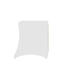 Manhattan Comfort - Table de nuit Coney 19,68" style mid-century moderne - Blanc-Assemblage à domicile requis Tout le matériel inclus