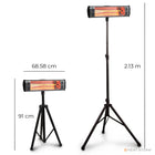 Heat Storm - Radiateur infrarouge portatif d'extérieur Tradesman Combo 1500 W-6