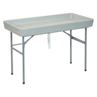 Work Smart  - Table à glace pliante pour boissons-Table à glace pliante à hauteur de la taille (32 po)