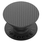 Popsockets - PopGrip Knurled Texture - Noir-Maintenant compatible avec le chargement sans fil grace au retrait facile du PopTop