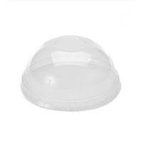 Eco-Packaging - Couvercle dôme compostable pour gobelet alimentaire de 8 oz - Paquet de 1000-Fabriqué à partir de ressources 100 pourcent naturelles