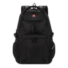 Swiss Gear - Sac à dos pour ordinateur portable ScanSmart - noir-Panneau arrière rembourré et aéré avec tissu en maille pour une ventilation dorsale supérieure