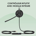 Casque UC mono Yealink UH34 - Casque pour téléphone et ordinateur - Certifié UC - Noir-Performances des haut-parleurs HD Voice/large bande