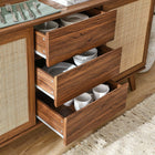 Modway - Soma 59" Buffet - Noyer-MDF et panneau de particules