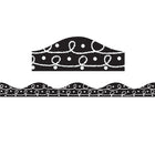 Ashley Productions - Bordure magnétique - Boucles de craie à gribouiller - 12'/paquet - Paquet de 6-Utiliser sur des tableaux blancs, des casiers en acier, des réfrigérateurs, etc.