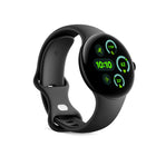 Google - Pixel Watch 3 - 41 mm - Bluetooth/Wi-Fi - Boîtier noir mat - Bracelet noir volcanique-Le modèle de 41 mm se recharge 20 % plus vite que la Pixel Watch 2
