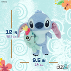 Kids Preferred - Peluche Stitch & Scrump Meilleurs Amis Cuteeze-Stitch et Scrump ouvrent aux tout-petits un univers ludique et amusant, les incitant à cultiver la joie et l'amitié. Partout où ils vont, ils ne cessent de répandre la joie et la bonne humeur