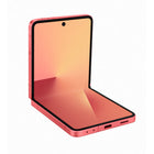Samsung - Galaxy Z Flip7 - 256 Go - Rouge corail - Bell et Virgin Plus-Capturez chaque moment instantanément avec l’appareil photo pour égoportrait de 50 Mpx du Galaxy Z Flip7, vous permettant de prendre des égoportraits sans avoir à ouvrir votre téléphone