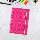Mead – Agenda hebdomadaire/mensuel 2027 petit – 8 1/2 po x 6 po – Colour Pop fuchsia – bilingue-Un mois sur deux pages avec des blocs quotidiens non lignés, ainsi qu'une section pour les notes et les calendriers de référence des mois passés et futurs