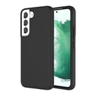 AXS - PROTech coque anti-choc avec bordures surelevees et une durabilite militaire pour Samsung Galaxy S22, Noir-Resistant aux chocs