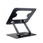 ShoppingAll - Support D’Ordinateur Portable Avec Base Rotative À 360° Pour Ordinateurs Et Tablettes Jusqu’à 17,3 Pouces – SA-LS8R-GRAY-Inclinaison et Hauteur Réglables – Inclinaison verticale jusqu’à 180° et rotation complète à 360° pour une posture optimale.