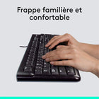 Logitech - Clavier et souris, MK120-Suivi de souris optique haute definition