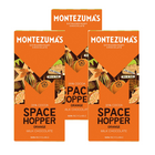 Montezuma’s Space Hopper - Barre de chocolat au lait à l’orange, 90 g, paquet de 3-Chocolat au lait onctueux avec huile naturelle d’orange douce.