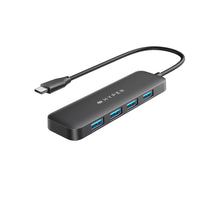 Hyper - Hub HyperDrive Next USB-C vers USB-A 4 ports-Configuration sans effort sans logiciel:  En quelques secondes, connectez le hub à votre appareil via USB-C pour prendre en charge les périphériques USB-A existants