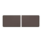 WeatherTech - Tapis d'extrémité anti-fatigue ComfortMat Connect - Fibre de carbone - Cacao - Paquet de 2-Chaque pièce d’extrémité a une longueur de 3 pi. Assemblez-en deux pour obtenir un ComfortMat Connect de 6 pi!
