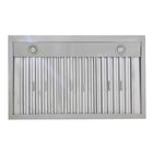 KUCHT KRH3615-R 36 po Hotte murale professionnelle - 900 CFM - Acier inoxydable/Rouge-7
