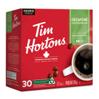 Tim Hortons - Café décaféiné capsules K-Cup à usage unique - paquet de 30-Décaféiné
