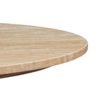 Modway - Kioni Manche Travertin Table basse - Noyer-7