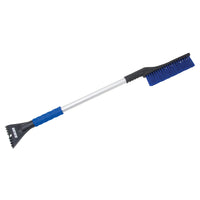 Aurora Tools - Brosse à neige très longue - Lame Polypropylène - Longueur 34 po - Bleu - Paquet de 4-Non télescopique