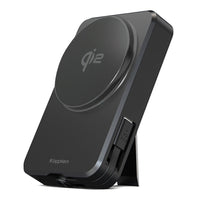 Kopplen - Batterie externe 8000 mAh 20 W avec chargeur sans fil Qi et câble Lightning MFi intégré – Noire-Charges répétées : Sa capacité de 8 000 mAh permet de recharger plusieurs appareils plusieurs fois durant vos déplacements