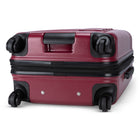 Roots - Valise grande taille Banff - 28 po - Merlot-Poignée télescopique à bouton-poussoir pour une manipulation aisée