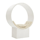 Modway - Aperture Alcôve ronde Chaise d’accent - Blanc-Chaise longue ronde moderne