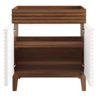 Modway - Render 30" Armoire de toilette de salle de bain (lavabo non inclus) - Noyer blanc-8
