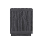 Manhattan Comfort - Table de nuit contemporaine Navis 32" à 2 tiroirs - Gris charbon-Faisant partie de la collection Navis, conçue avec une esthétique moderne et épurée qui complète les chambres contemporaines