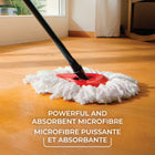 Vileda - Recharge EasyWring - Blanc - Paquet de 2 - Rouge-Idéale pour tout type de planchers, y compris le bois franc, la tuile et le linoléum