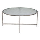 Zuo - Vetro Table basse - Argent-Garantie limitée de 3 ans