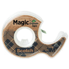 Scotch - Ruban plus écologique avec dévidoir Magic - 19 mm l x 13,9 m L - Paquet de 2 rouleaux-Fait de plus de 65 % de matières recyclées ou végétales