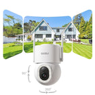 Aosu - Caméra intelligente Wi-Fi à énergie solaire 5MP avec projecteur 400 lumens, vision nocturne couleur et suivi automatique - Blanc-Visibilité améliorée : un projecteur de 400 lumens et une vision nocturne couleur garantissent une surveillance claire même dans l'obscurité totale